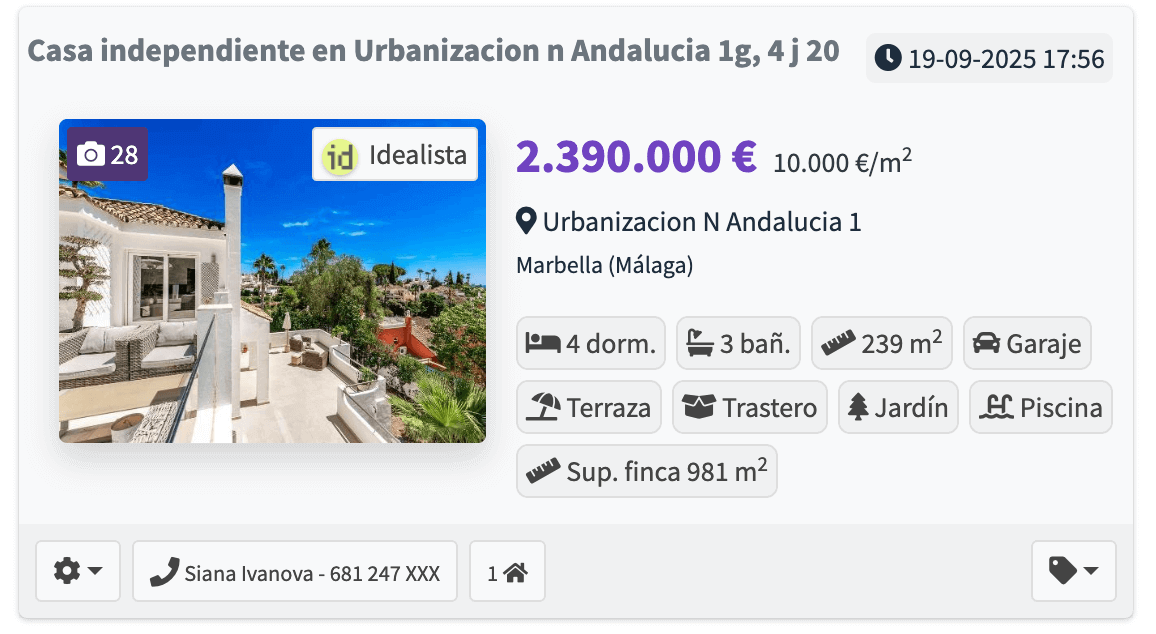 Captar inmuebles de particulares de Idealista, Fotocasa, Habitaclia Captar inmuebles de particulares de Idealista, Fotocasa, Habitaclia